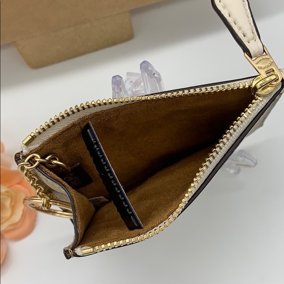 Mini Skinny Id Case In Signature Canvas - Picture 12 of 16